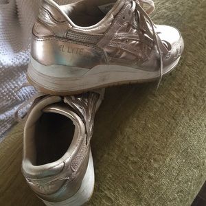 ASICS Gold Leather Sneakers